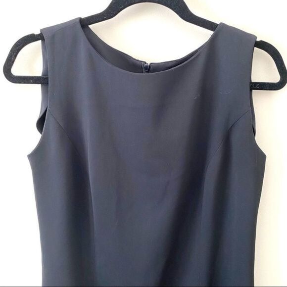 COLDWATER CREEK Sheath Dress Black Sz 8 - Picture 2 of 5